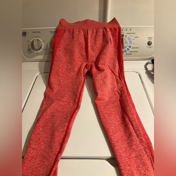 Gymshark Flex High Waisted Leggings in Red Marle - Picture 5 of 5